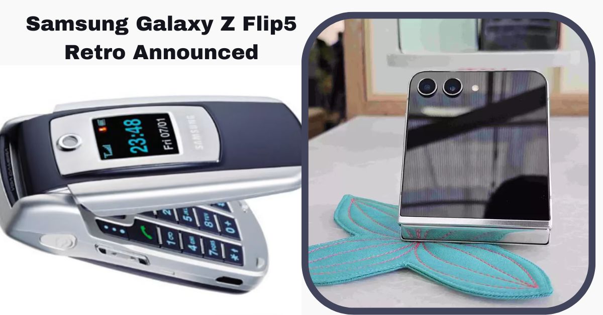 Samsung Galaxy Z Flip5 Retro Announced