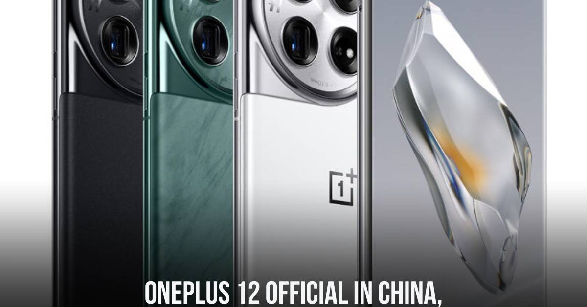 OnePlus 12 Official in China,