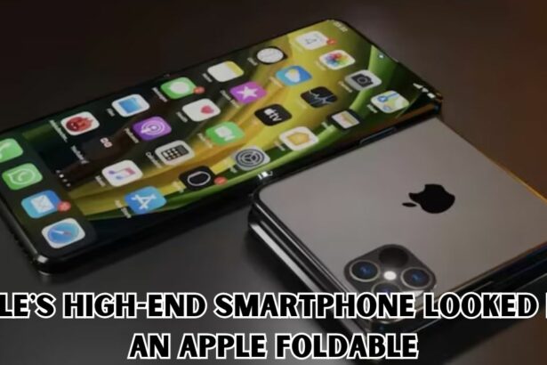 Apple's High-end Smartphone Looked Like an Apple Foldable